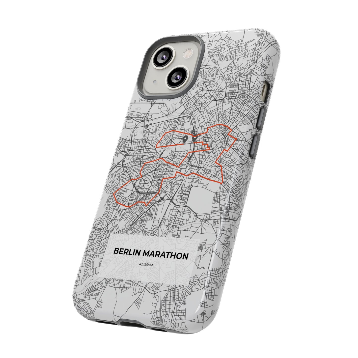Berlin Marathon Route Tough Phone Case