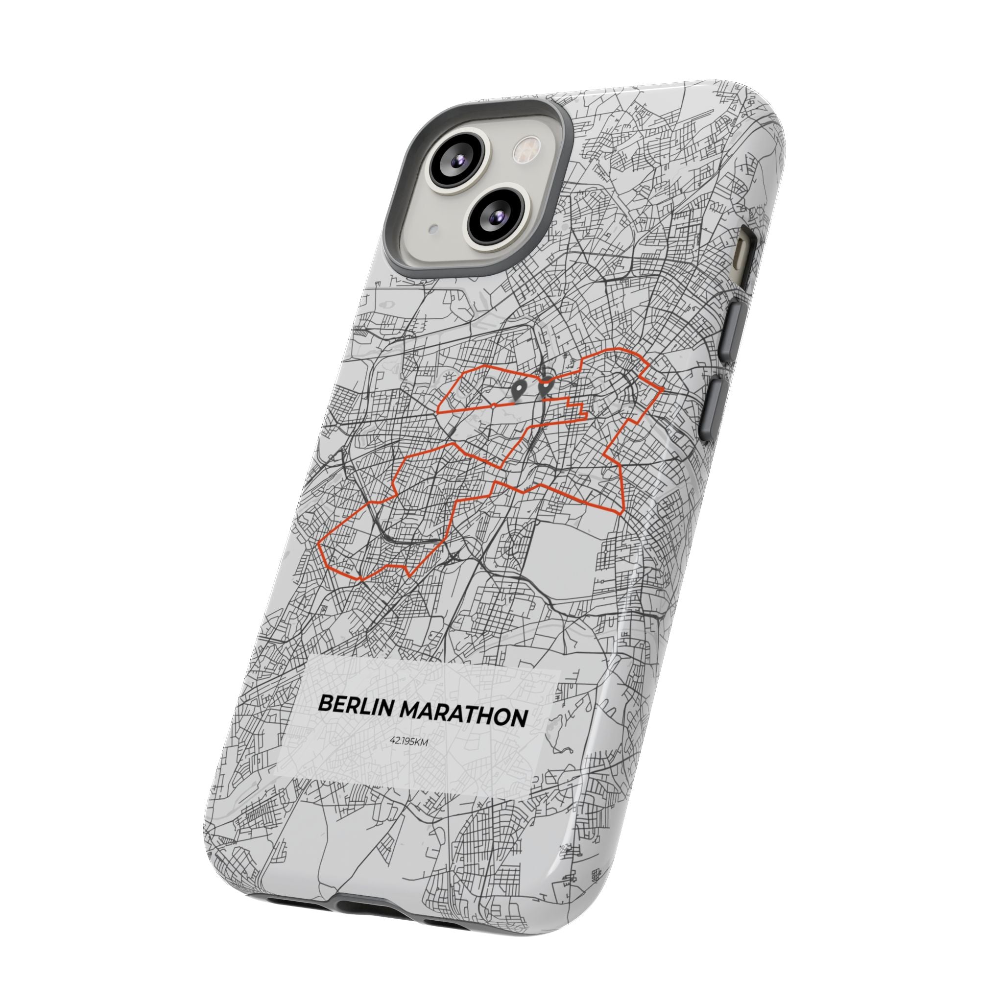 Berlin Marathon Route Tough Phone Case
