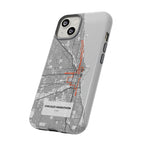 Chicago Marathon Route Tough Phone Case