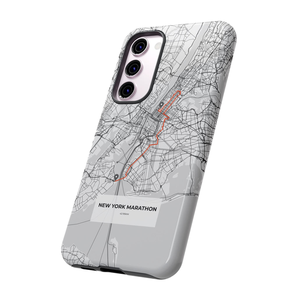 New York Marathon Route Tough Phone Case