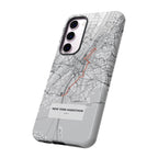 New York Marathon Route Tough Phone Case