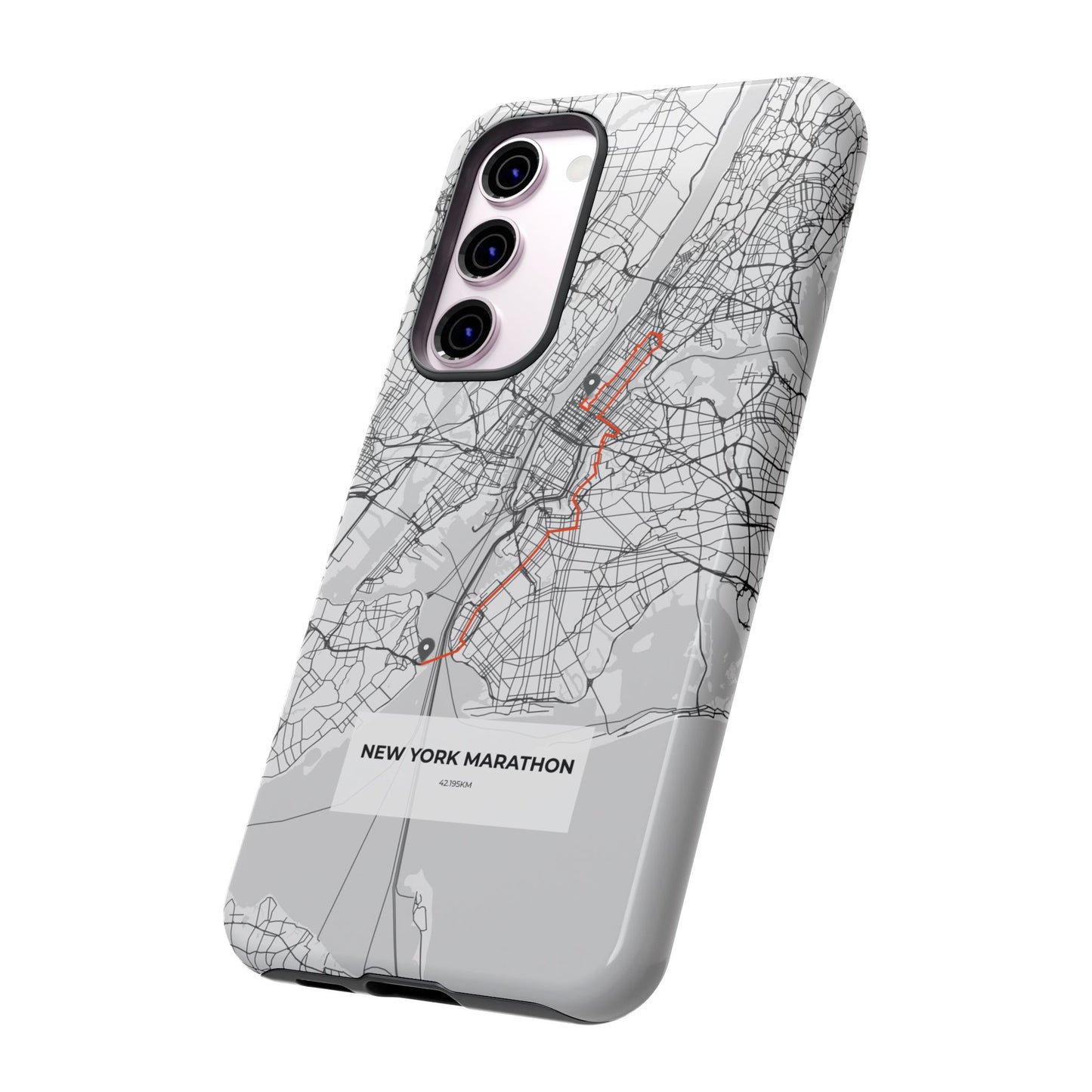 New York Marathon Route Tough Phone Case