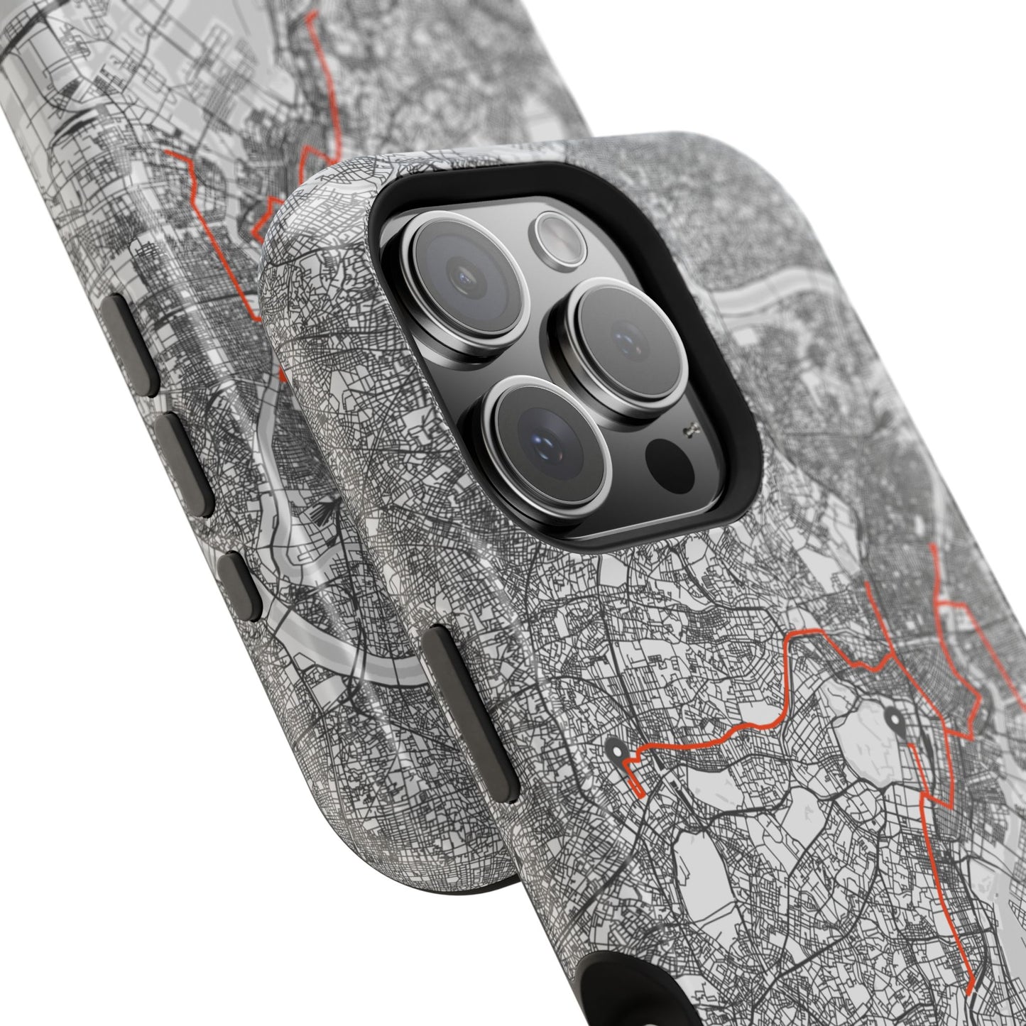 Tokyo Marathon Route Magnetic Impact-Resistant Phone Case