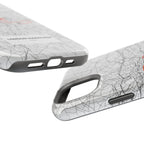 London Marathon Route Magnetic Impact-Resistant Phone Case