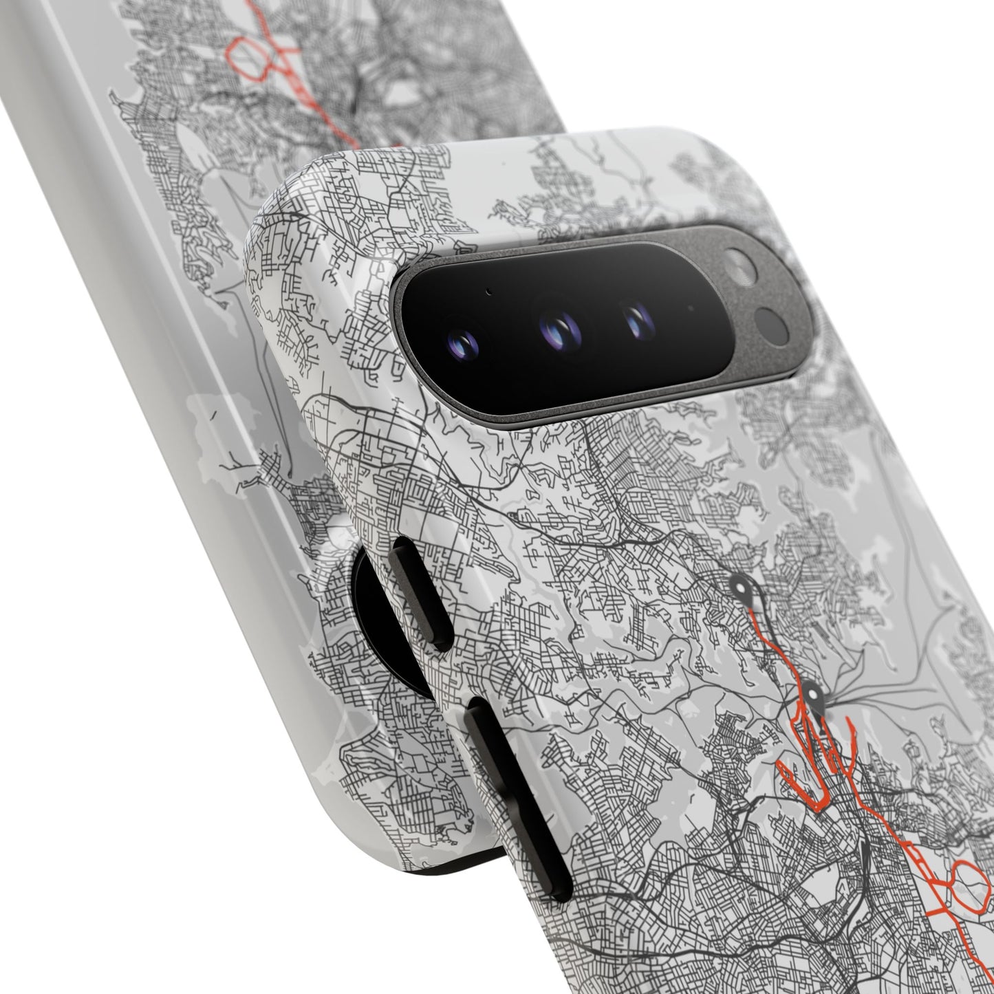 Sydney Marathon Route Tough Phone Case