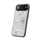 Boston Marathon Route Clear Impact-Resistant Phone Case